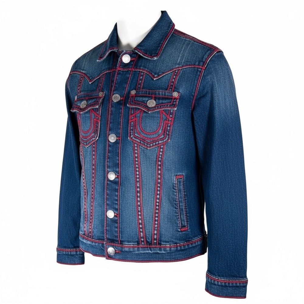 True Religion Men’s Jimmy Super T Denim Jacket